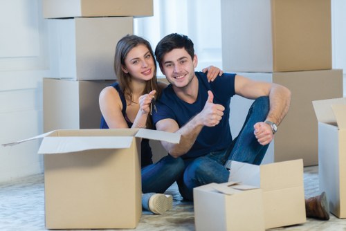 Packing services by Man with a Van Grays