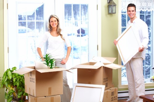 Efficient packing and unpacking services by Man with a Van Barbican